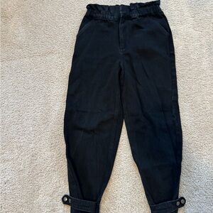INC International Concepts Black Ankle Jeans